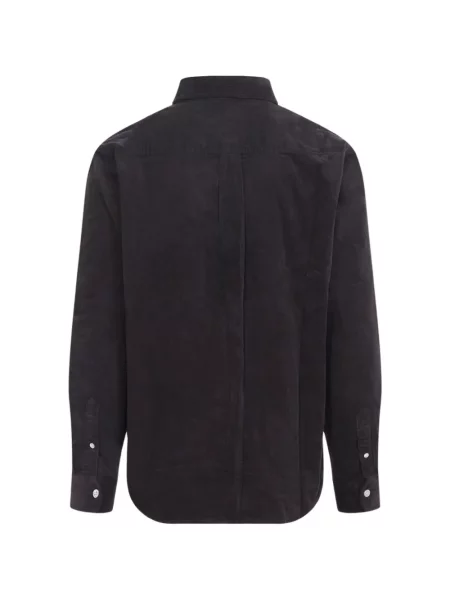 Cămașă Carhartt Wip de catifea cord maro