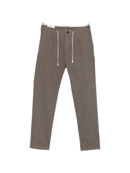 Pantaloni Eleventy cu cordon gri