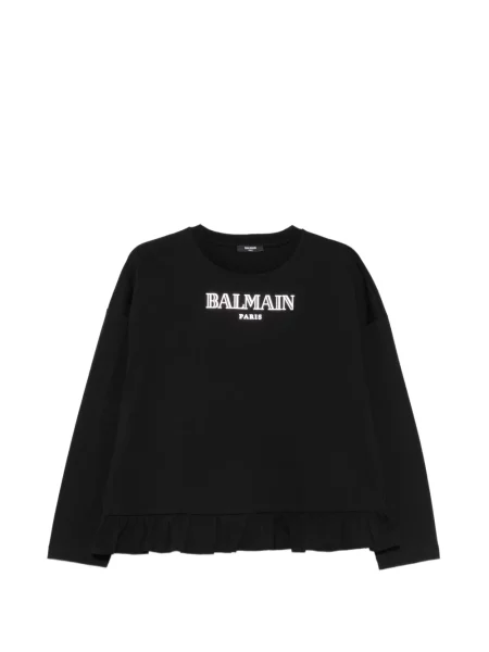 Koszulka dziecięca Balmain czarna