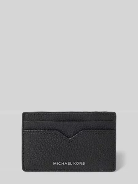 Michael Kors Akcesoria Mężczyzna ONE SIZE Skóra Elegancki Portfel czarny