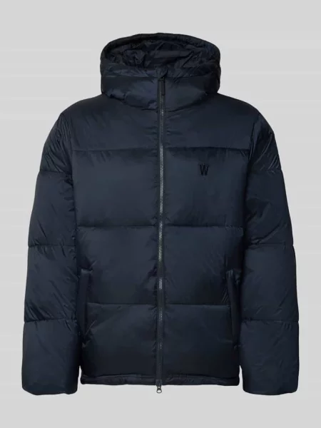Kurtka pikowana z kapturem model ‘CLAUS PUFFER JACKET’ Wood Wood