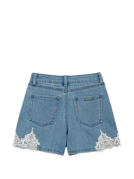Szorty jeansowe dziecięce Twinset niebieskie