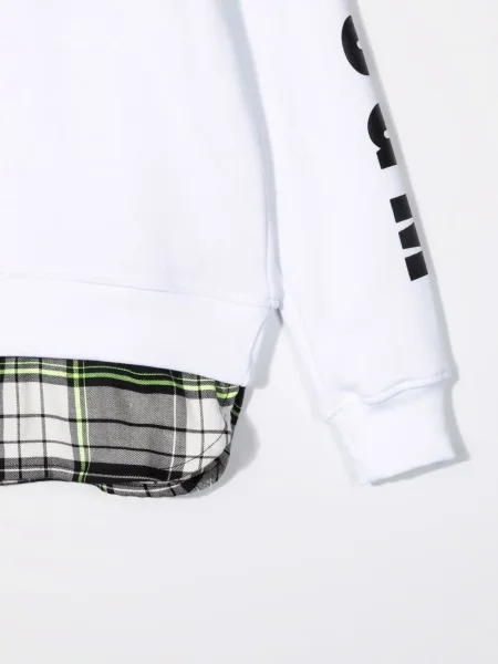 Bluza dziecięca Msgm biała