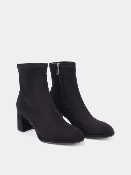 Замшевые ботильоны Attizzare черные