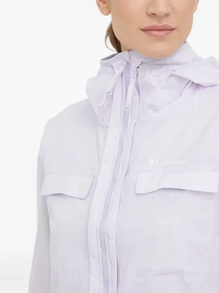 Geacă Columbia cu glugă violet