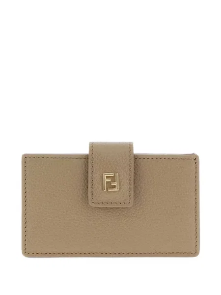Portofel Fendi din piele gri