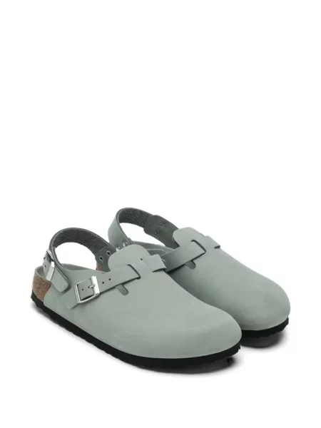 Велурени саба Birkenstock зелено