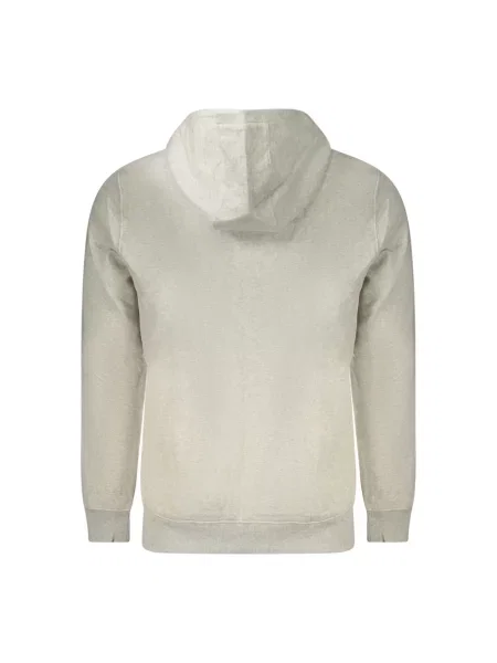 Bluza z kapturem Tommy Jeans z kapturem z długim rękawem szara