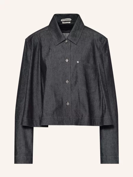 Jw Anderson Džínová Bunda indigo