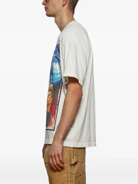 Tricou Saint Mxxxxxx cu imagine alb