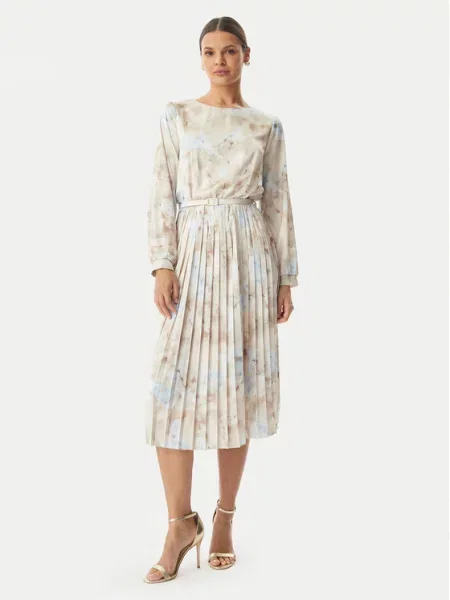 Rinascimento Rochie cocktail deschis bej