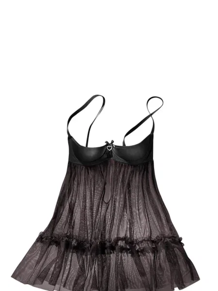 Palton Petite Fleur Gold negru