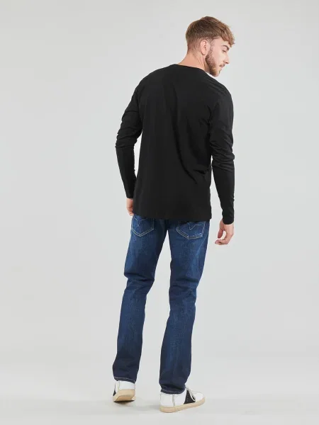 Tricou Pepe Jeans lung negru