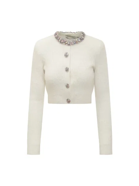 Kardigan Self-portrait beżowy