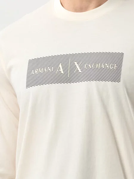 Лонгслив Armani Exchange белый