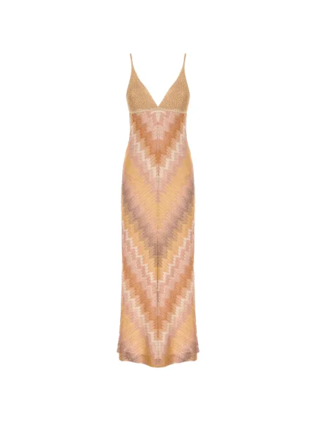 Rochie Missoni cu decolteu în V de costum