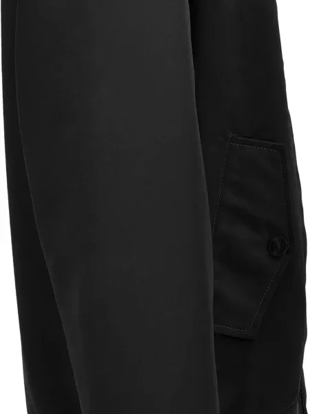 Оребрен дънково яке Versace Jeans Couture черно