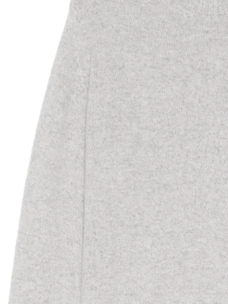 Hanorac crewneck Boglioli tricotate cu decolteu rotund gri