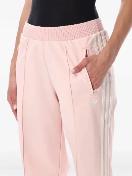 Pantaloni scurți Adidas alergare cu broderie alb