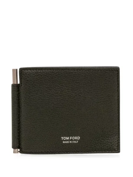 Portofel Tom Ford din piele verde