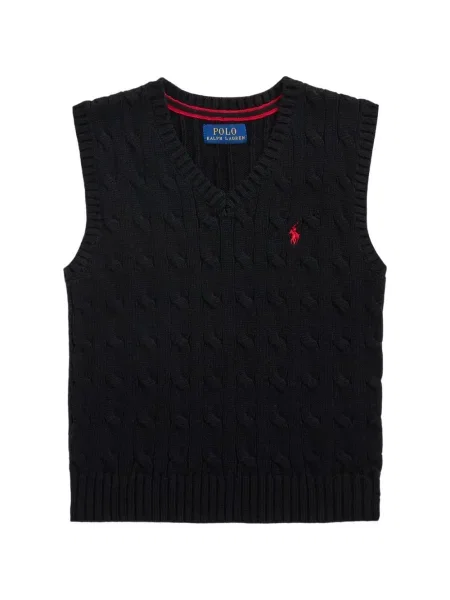 Dětska vesta Polo Ralph Lauren černá