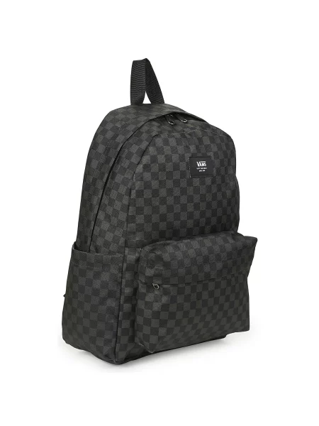 Gyerek városi hátizsák Vans Old Skool Grom Check 18 l black/charcoal Old Skool Grom Check fekete