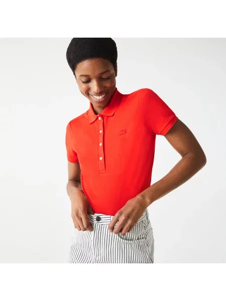 Lacoste поло червоне