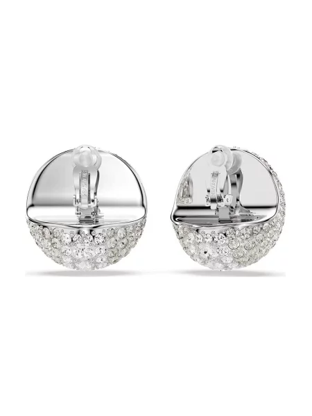 Cercei Swarovski argintiu