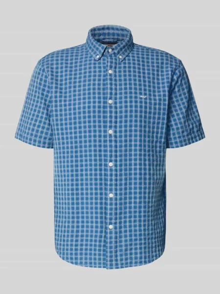 Koszula casualowa o kroju relaxed fit z czystej bawełny model AUTHENTIC BUTTON DOWN' Levi's niebieska