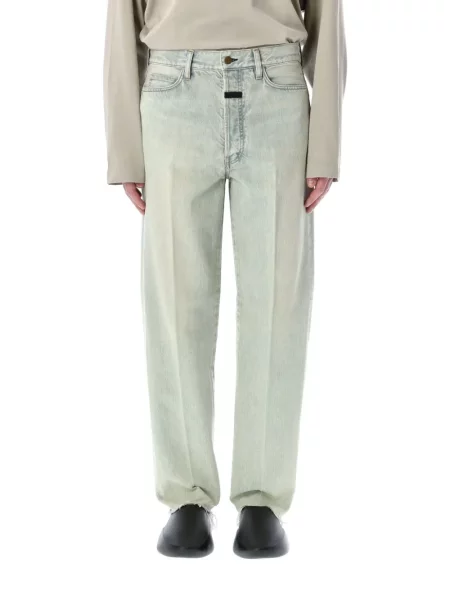 Blugi drepți Fear Of God albastru