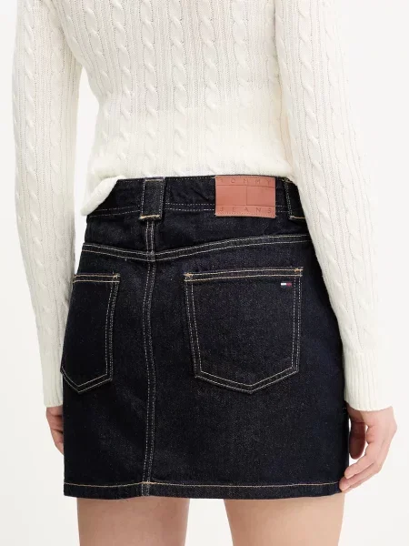 Tommy Jeans Fustă de blugi Bleumarin