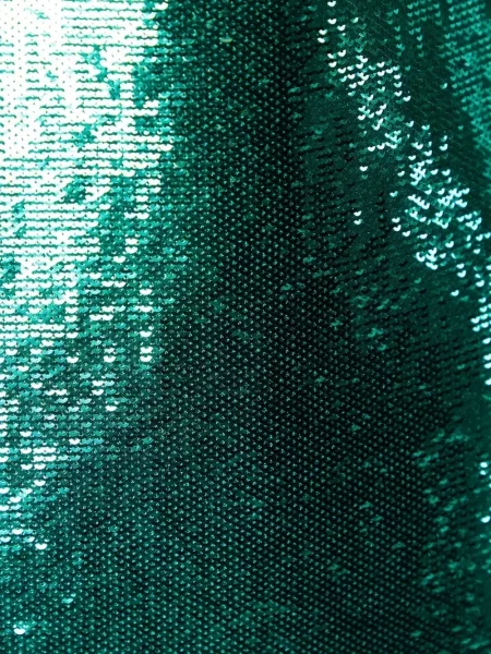 Top Dvf Diane Von Furstenberg cu paiete verde