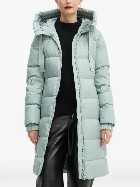 Jachetă cu glugă Marc O'polo cu glugă albastru