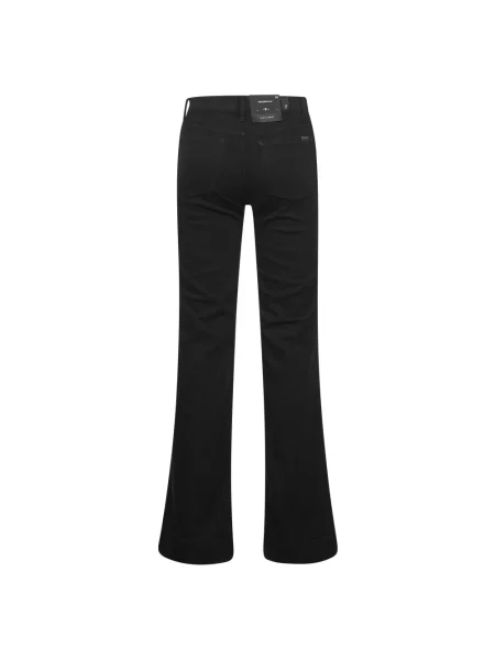 Jeansy dzwony 7 For All Mankind dzwony czarne