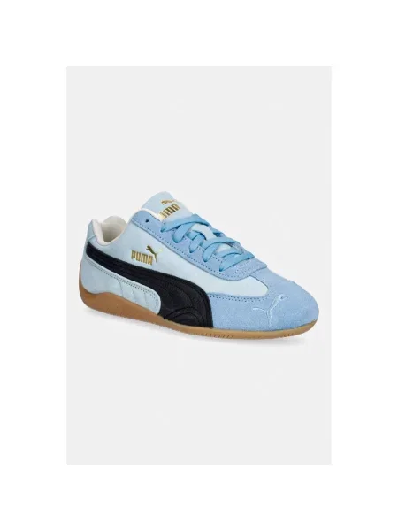 Sneakersy Puma skórzane niebieskie