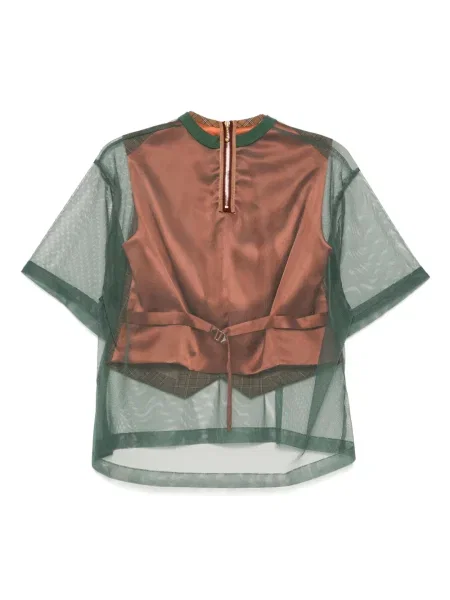 Top Kolor cu imagine verde
