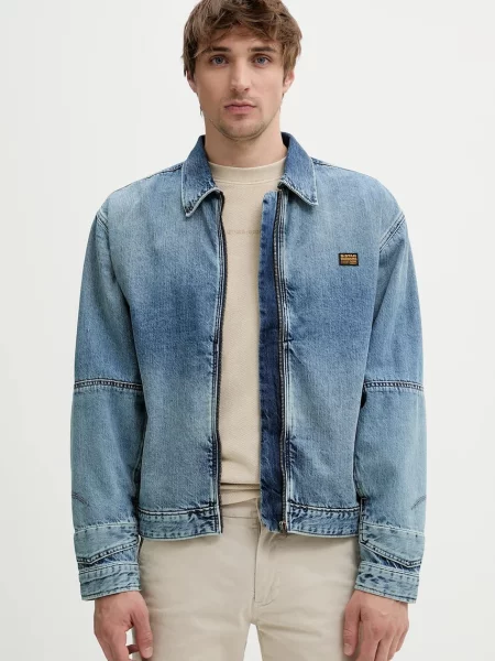 G-Star geacă jeans de tranzitie oversize albastru