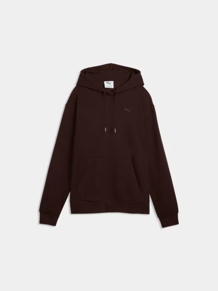 Худі PUMA Ess Elevated Hoodie комбінований верх коричневий