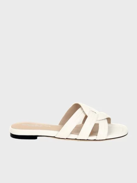 Шлепанцы Evaluna белые