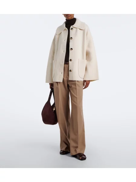 Geacă Proenza Schouler de lână alb