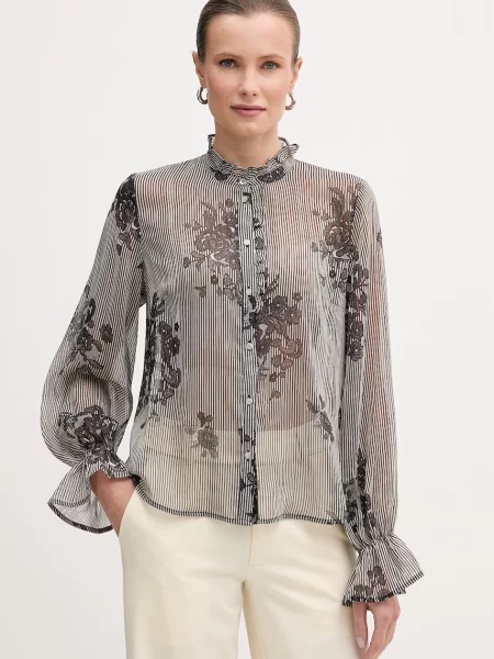 Morgan cămașă negru