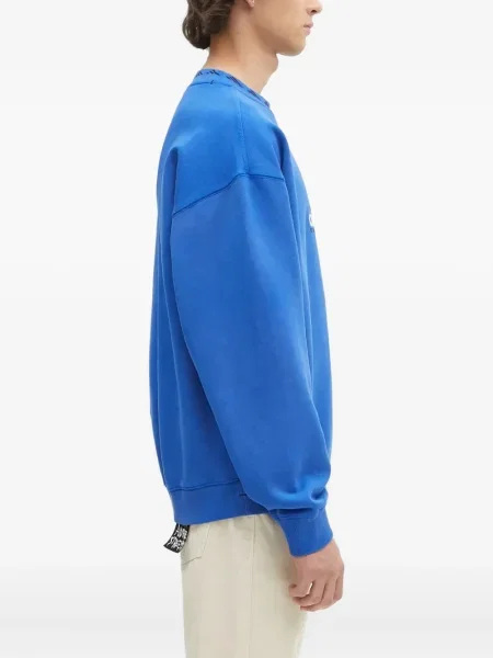 Pruhované slip on tenisky Adidas Campus s výšivkou bílé