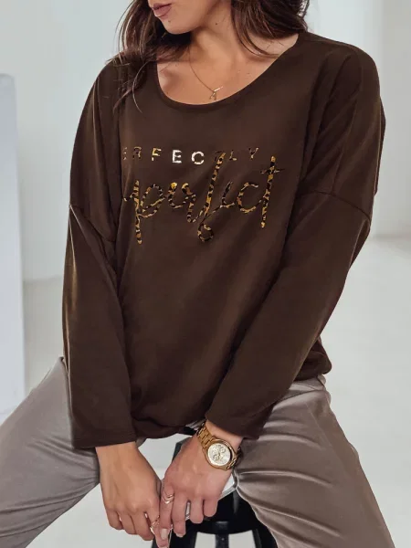 Bluza Dstreet rjava