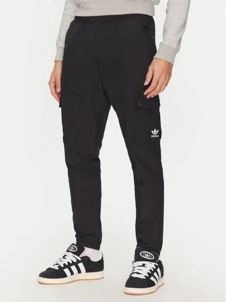 Pantaloni cargo Adidas alb