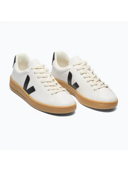 Férfi cipők VEJA Urca white/black/natural. Méret: 45 EU fehér