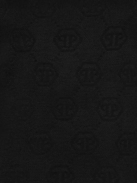 Lung pulover Philipp Plein negru