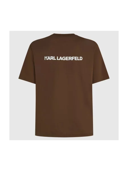Tricou Karl Lagerfeld maro