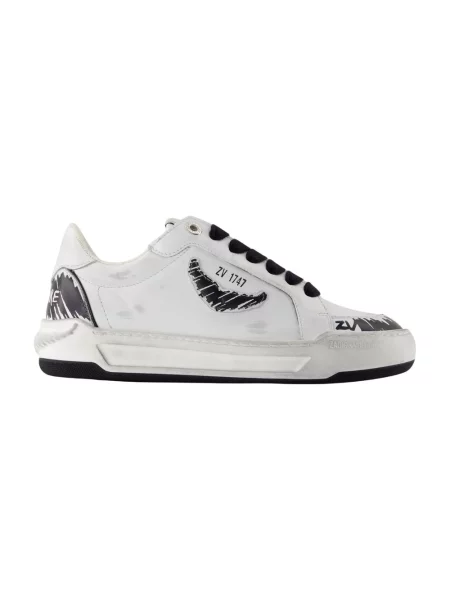 Sneakersy Zadig & Voltaire białe