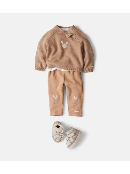 Gyerek sneaker Donsje bézs
