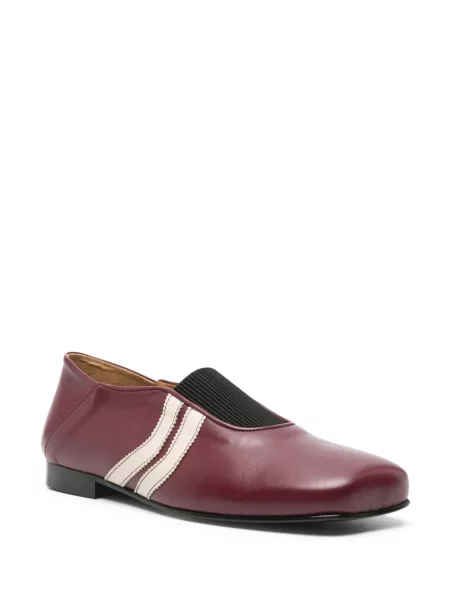 Pantofi loafer Egonlab cu dungi roșu